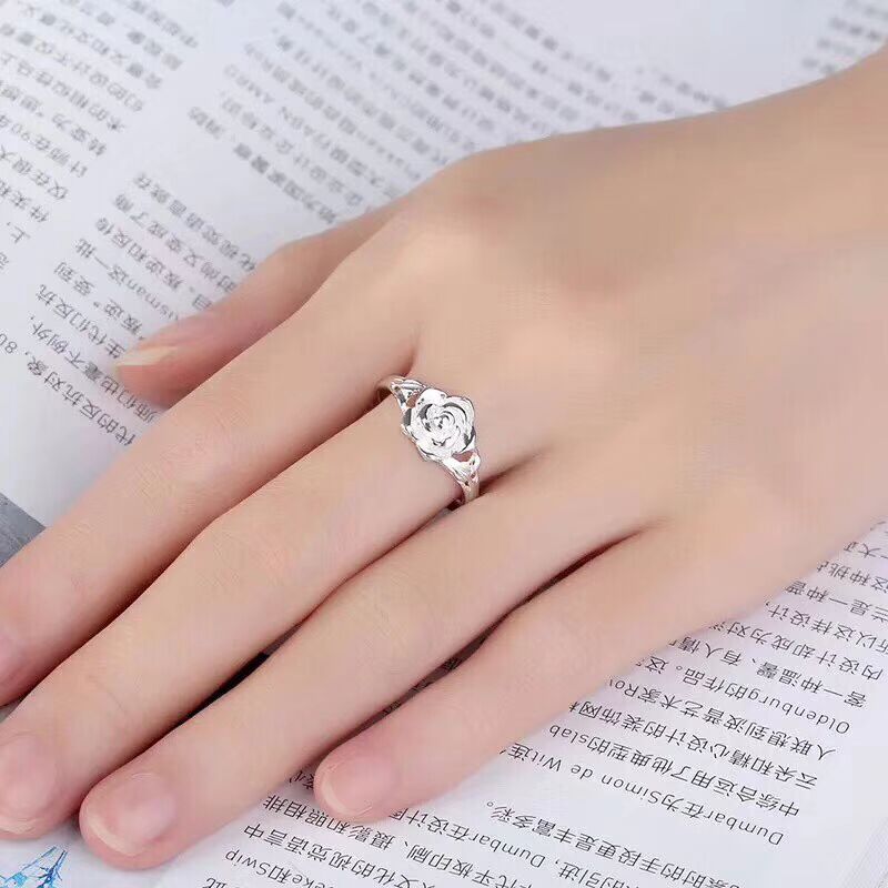 Bague rose ivoire Purity