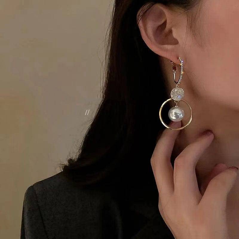 Boucles d'oreilles perles Paola