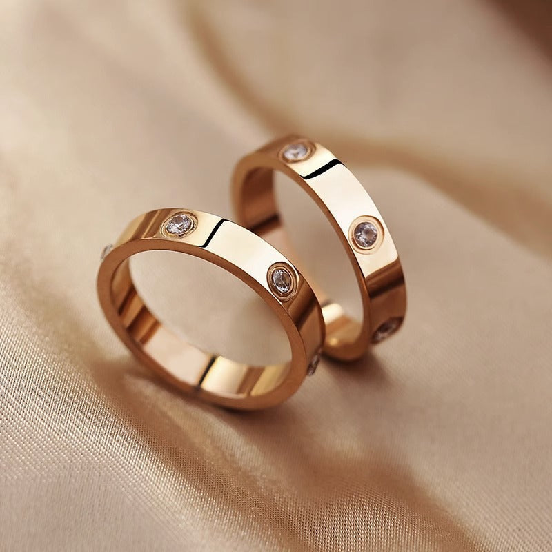 Bague bande Roseane