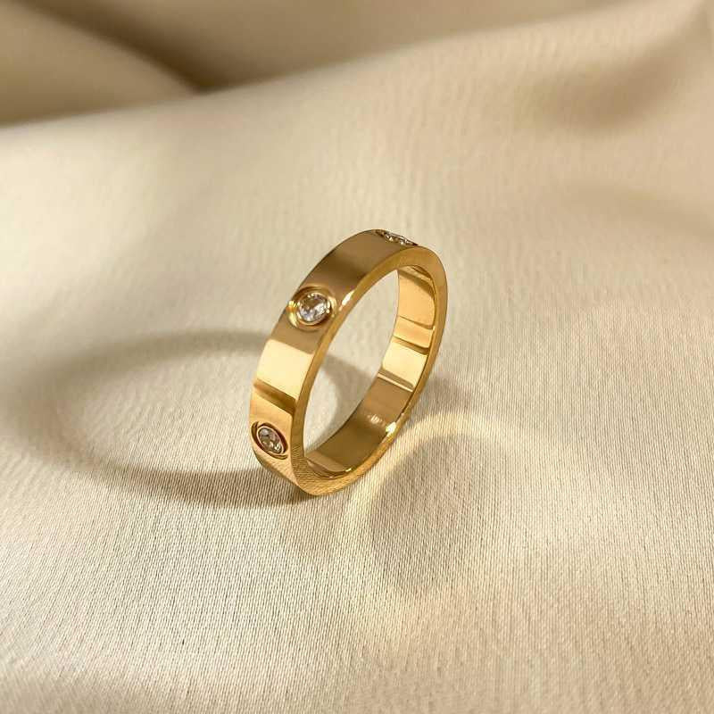 Bague bande Roseane
