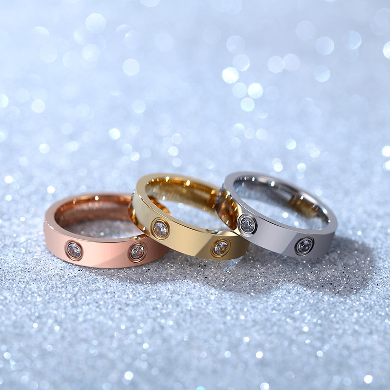Bague bande Roseane