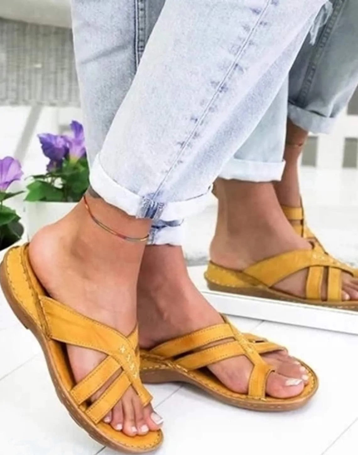 Aroa – Sandales à talon ouvert avec design féminin pour femme