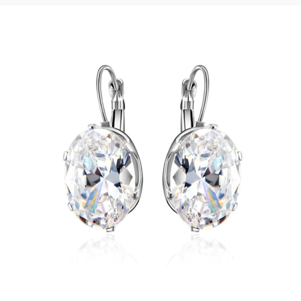 Boucles d'oreilles taille ovale Ivy
