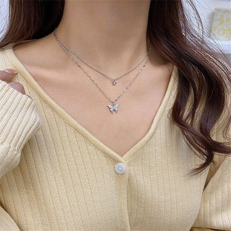 Collier papillon Annabella