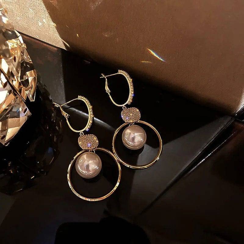 Boucles d'oreilles perles Paola