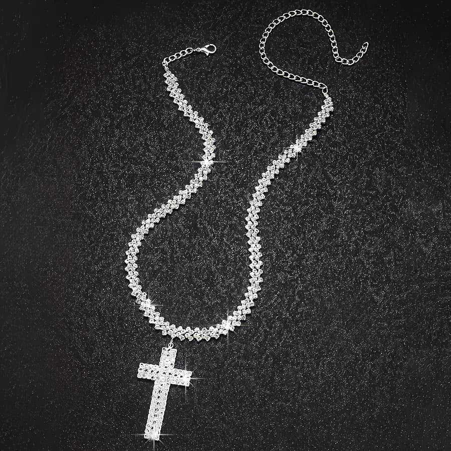 Collier multicouches à strass
