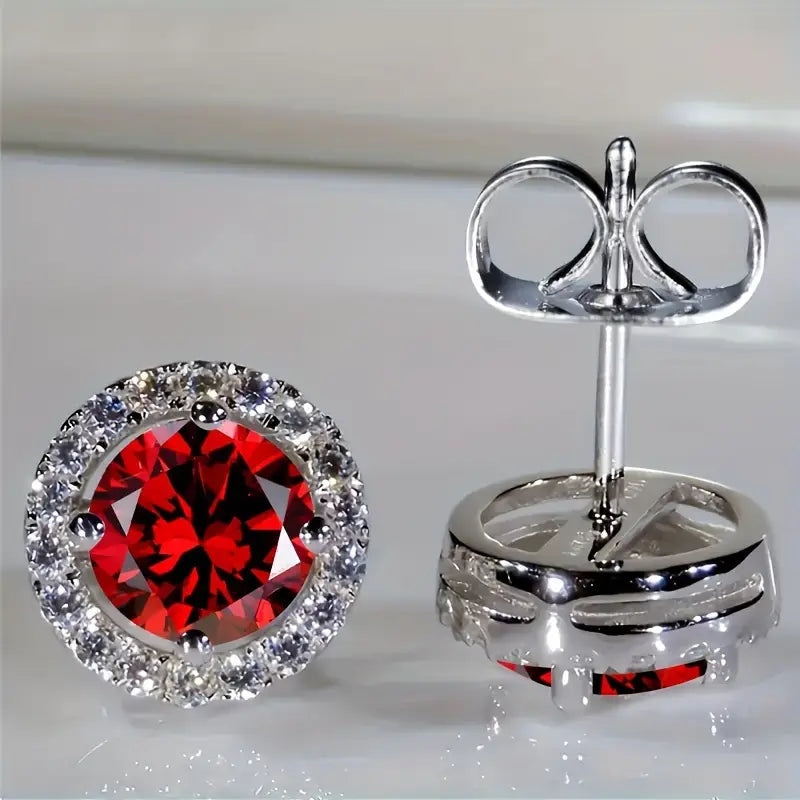 Lucia Rosavelle Boucles d'Oreilles | Or Blanc