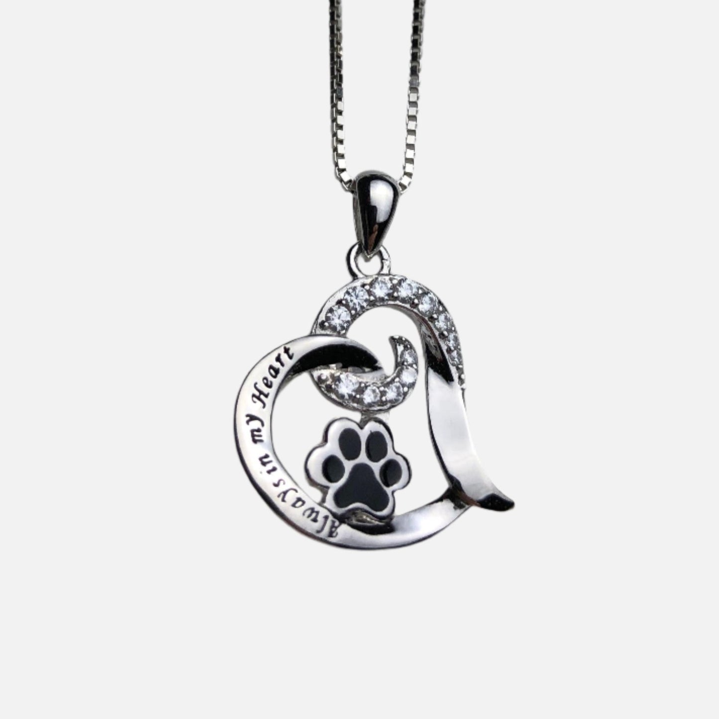 Collier Commémoratif Chien Élégant – Acier Inoxydable