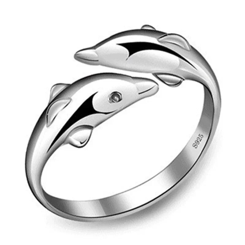 Coffret Bijou Dauphin Argent Sterling