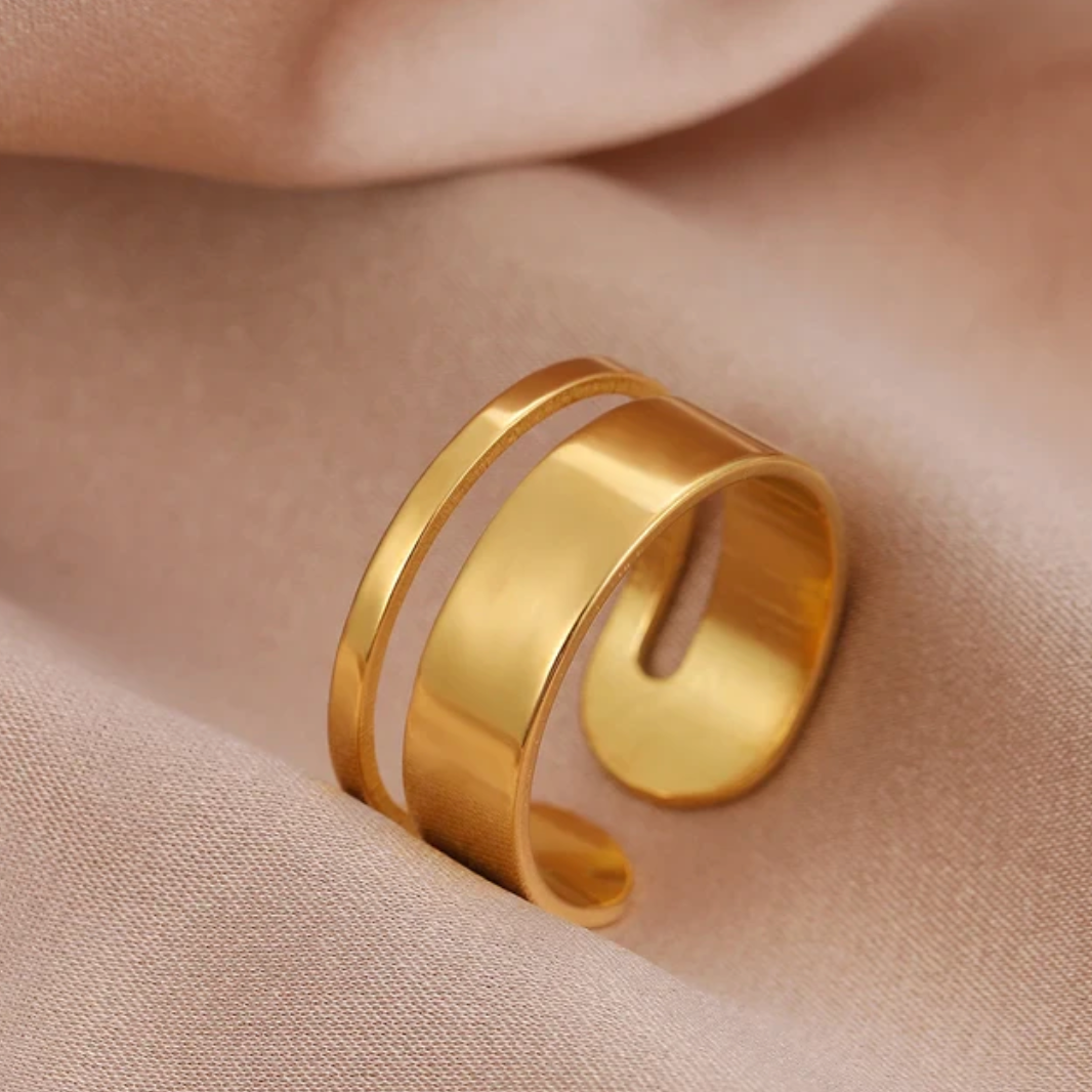 Bague Plaqué Or 18 carats capsule illimitée