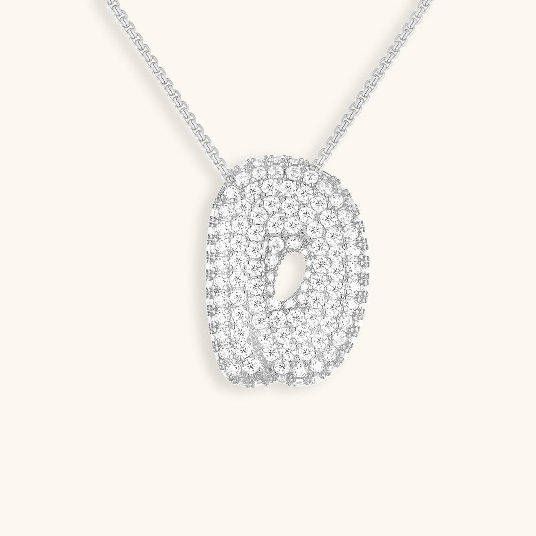 Collier initiale avec bulles Hailey