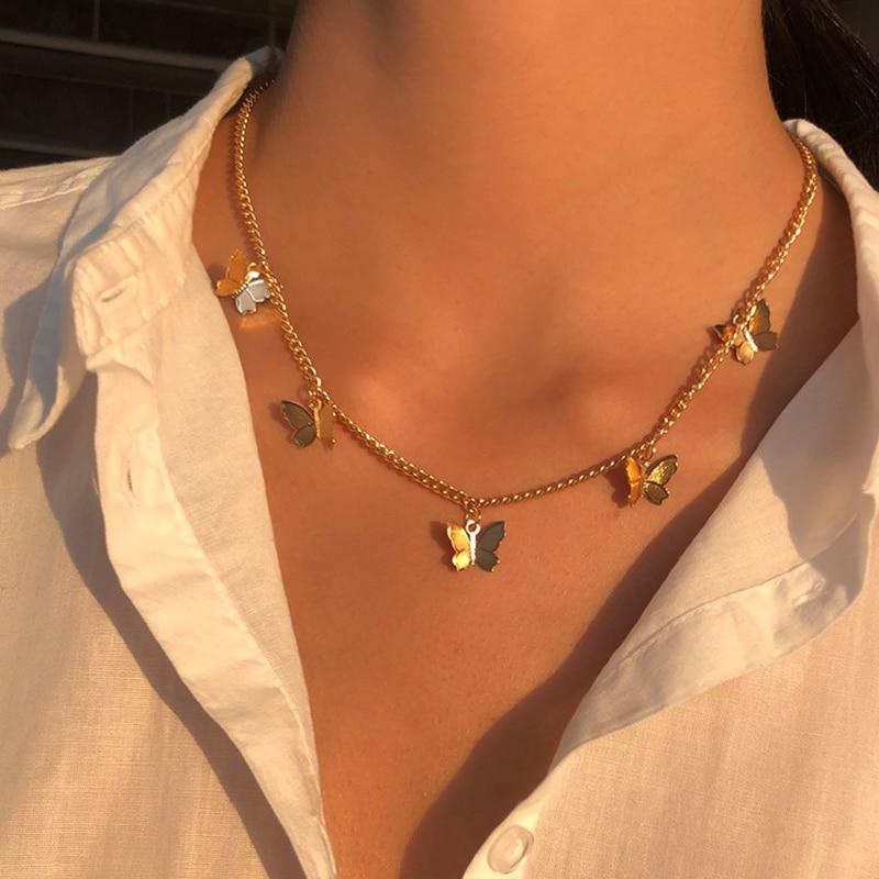Collier Métamorphose Papillon Épanoui