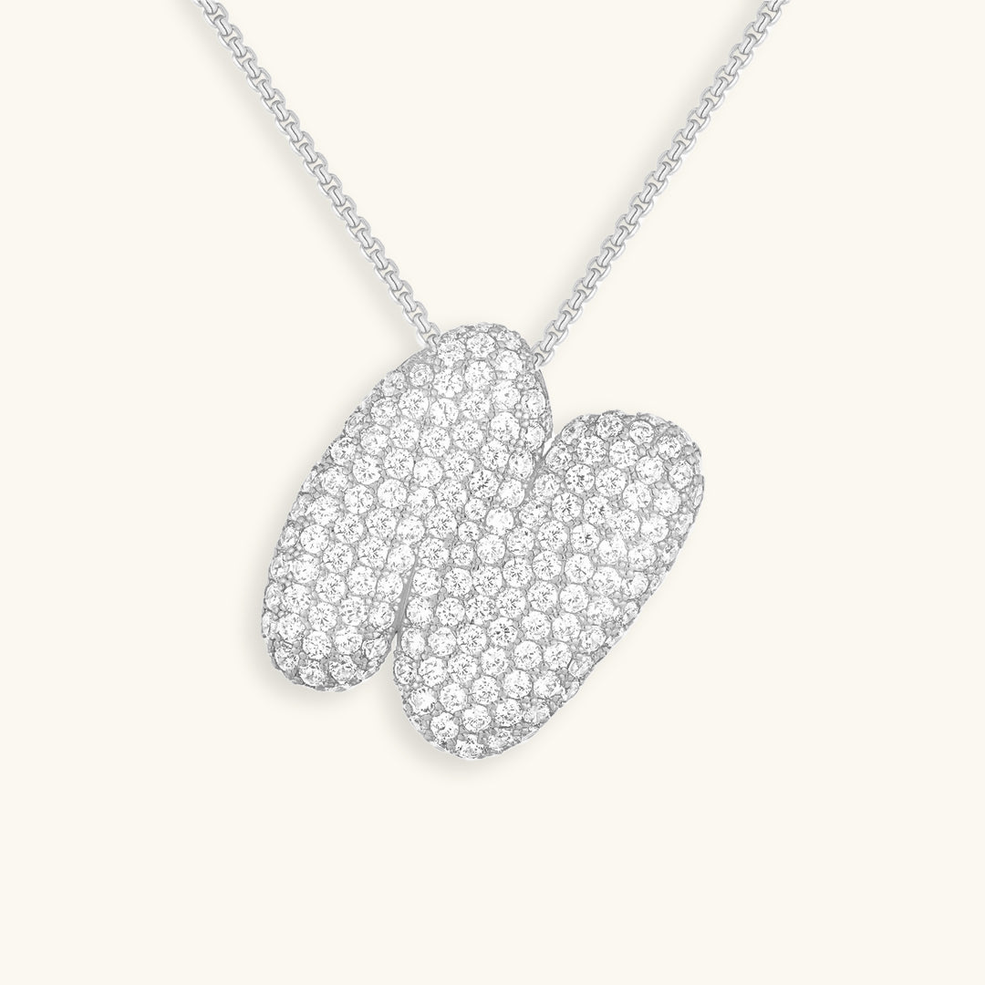 Collier initiale avec bulles Hailey