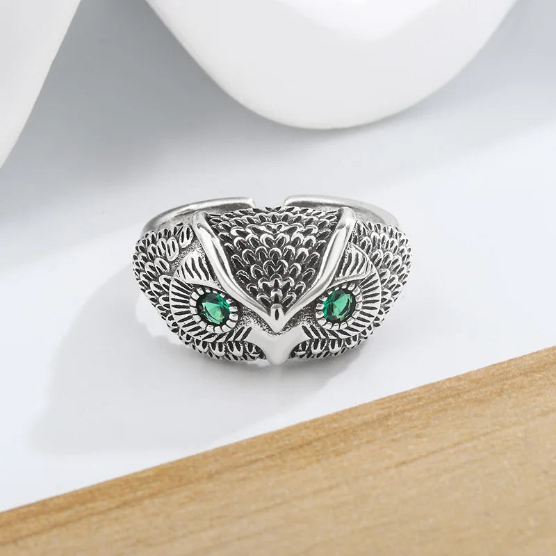 Bague Hibou Argent Sterling