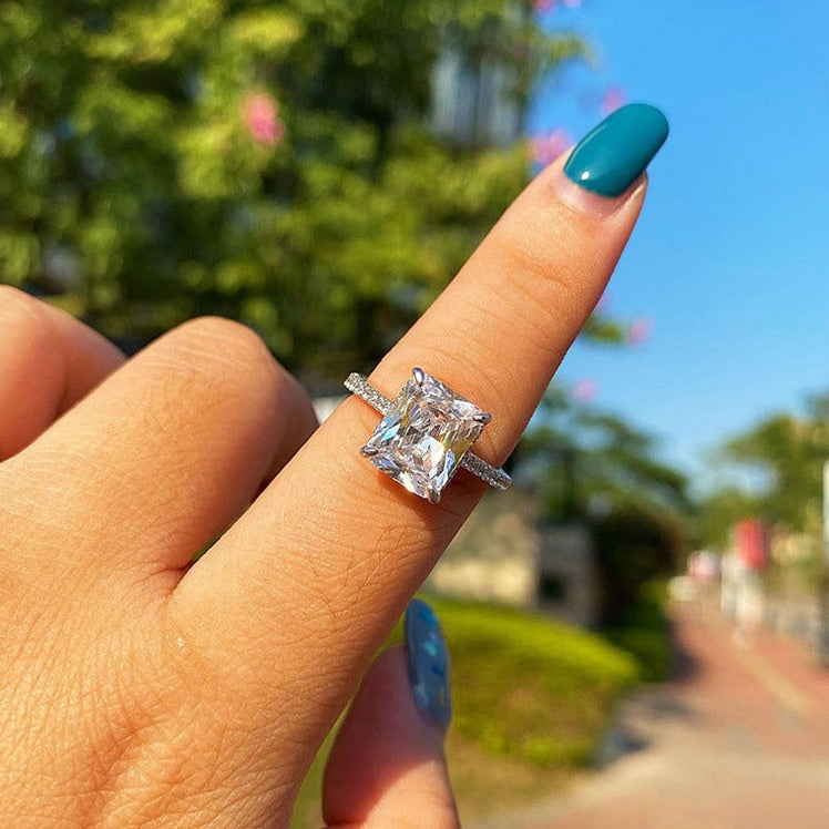 Bague taille émeraude Sophy