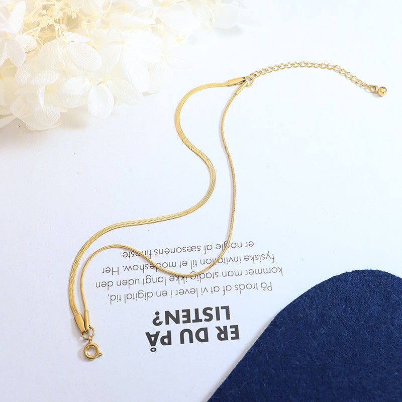 Bracelet doré double couche Classia