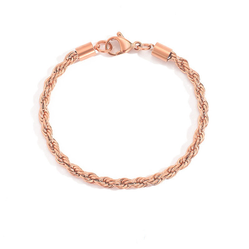 Bracelet chaîne tressée Olivia