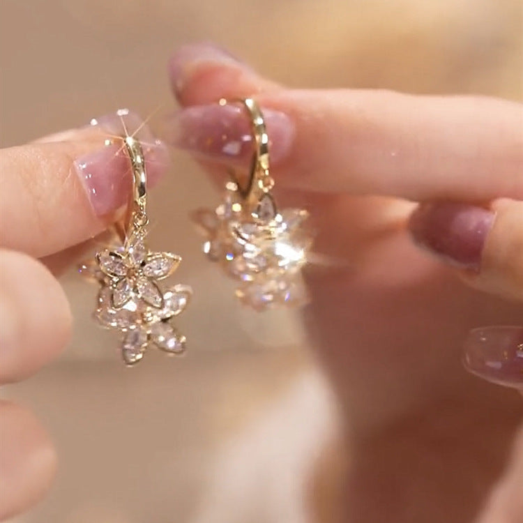 Boucles d'oreilles créatives Étoile de Printemps avec pendentif