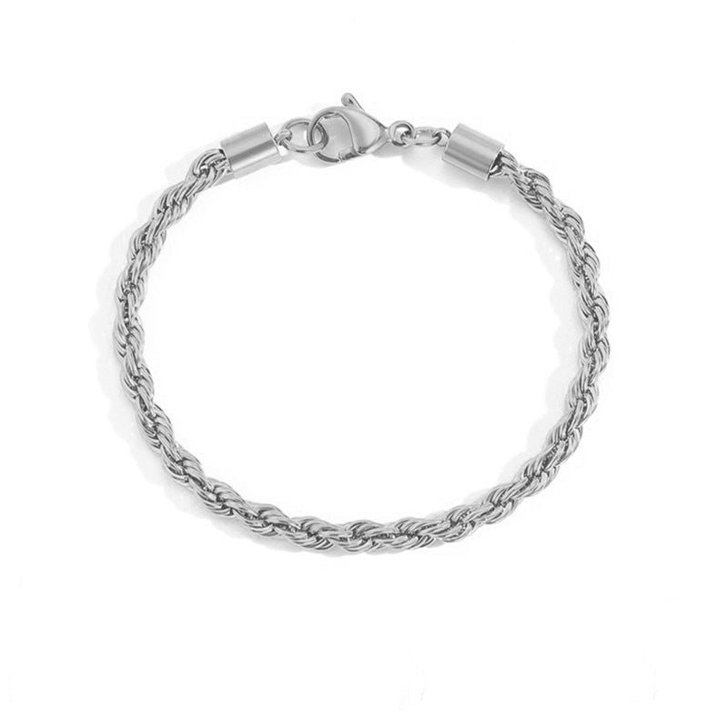 Bracelet chaîne tressée Olivia