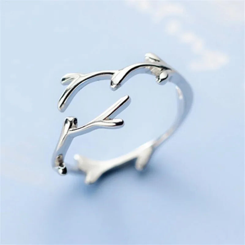 Bague Branche Argent Sterling