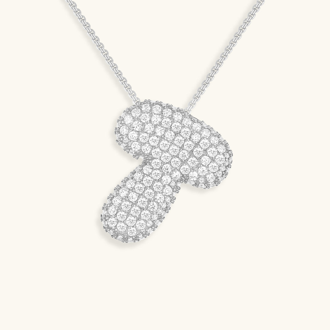 Collier initiale avec bulles Hailey
