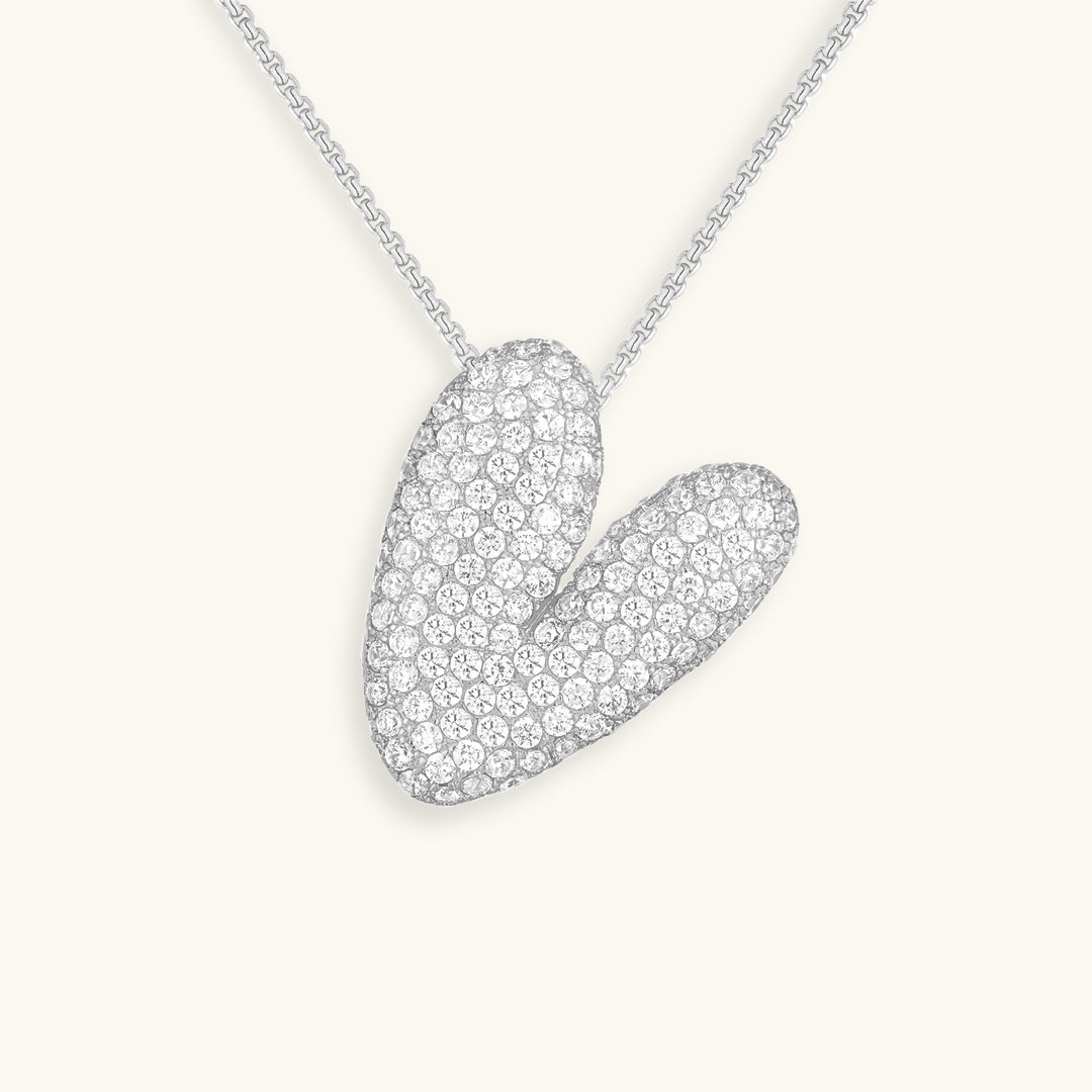 Collier initiale avec bulles Hailey