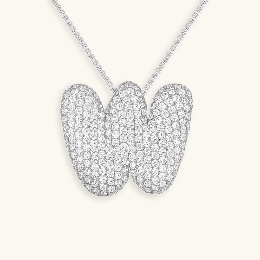 Collier initiale avec bulles Hailey