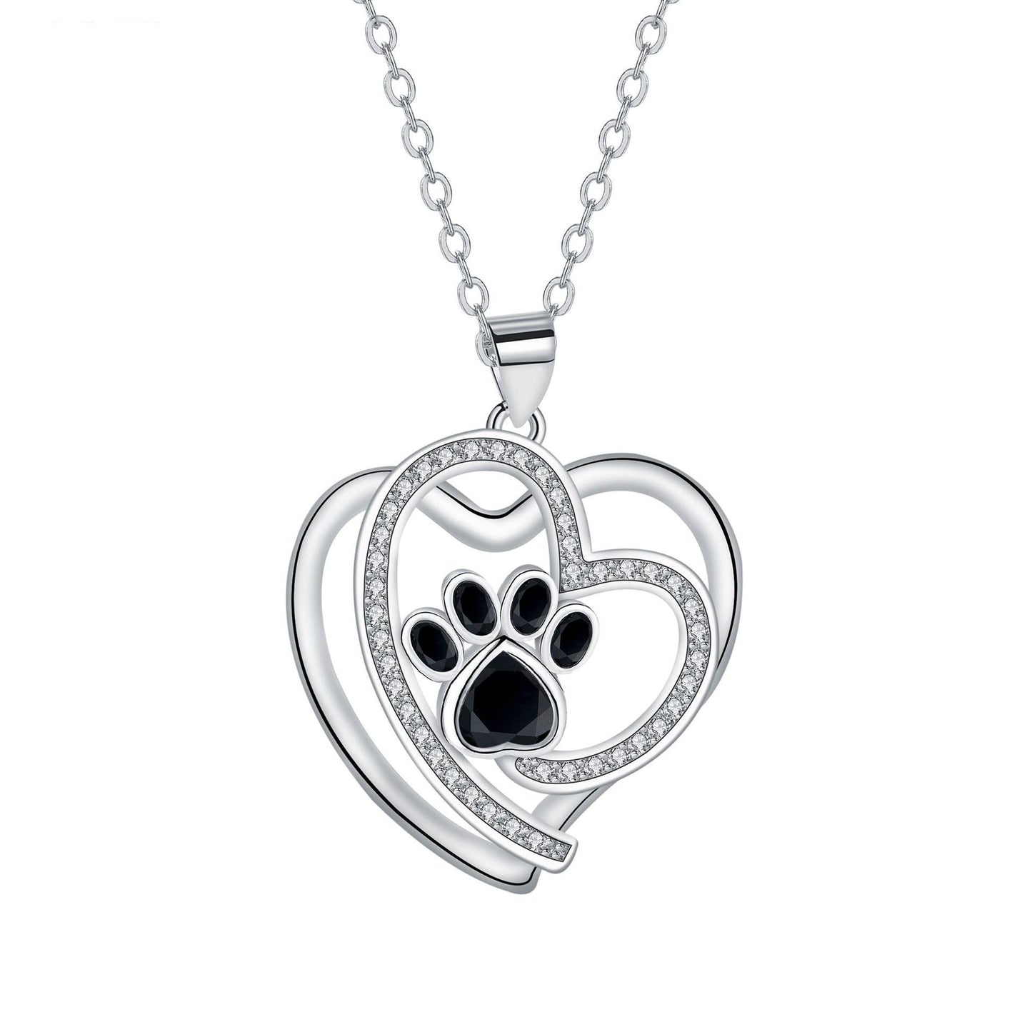 Collier Clavicule Empreinte Patte Mignon