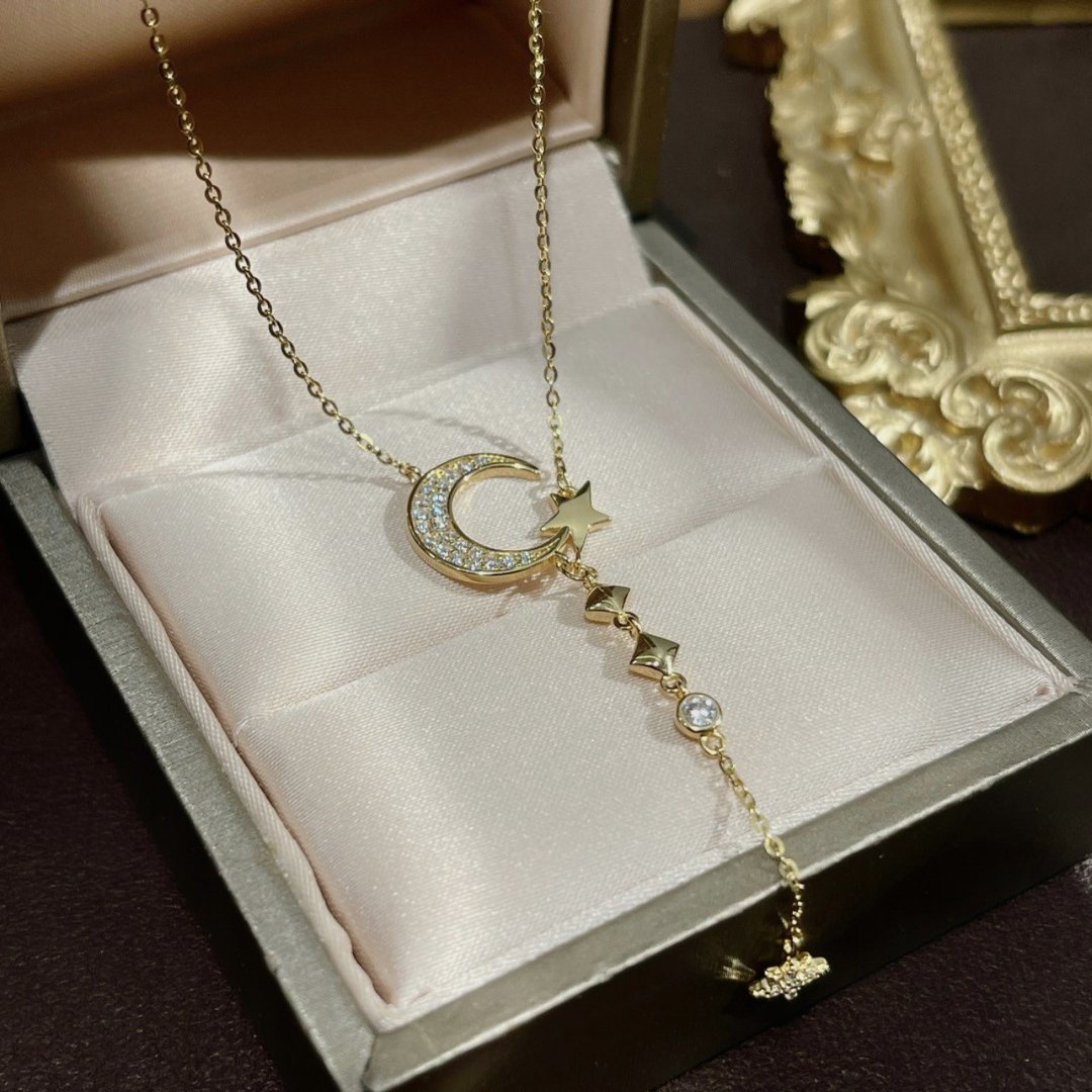 Collier lunaire Éclat Céleste