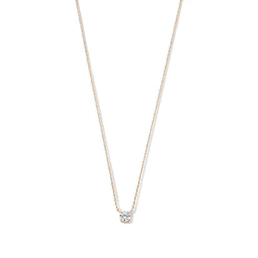Collier à Pierre Clea | Or Blanc