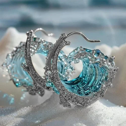 Boucles d’Oreilles Serment de l’Océan