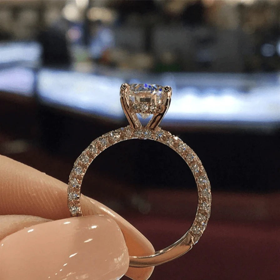 Bague ronde Helena