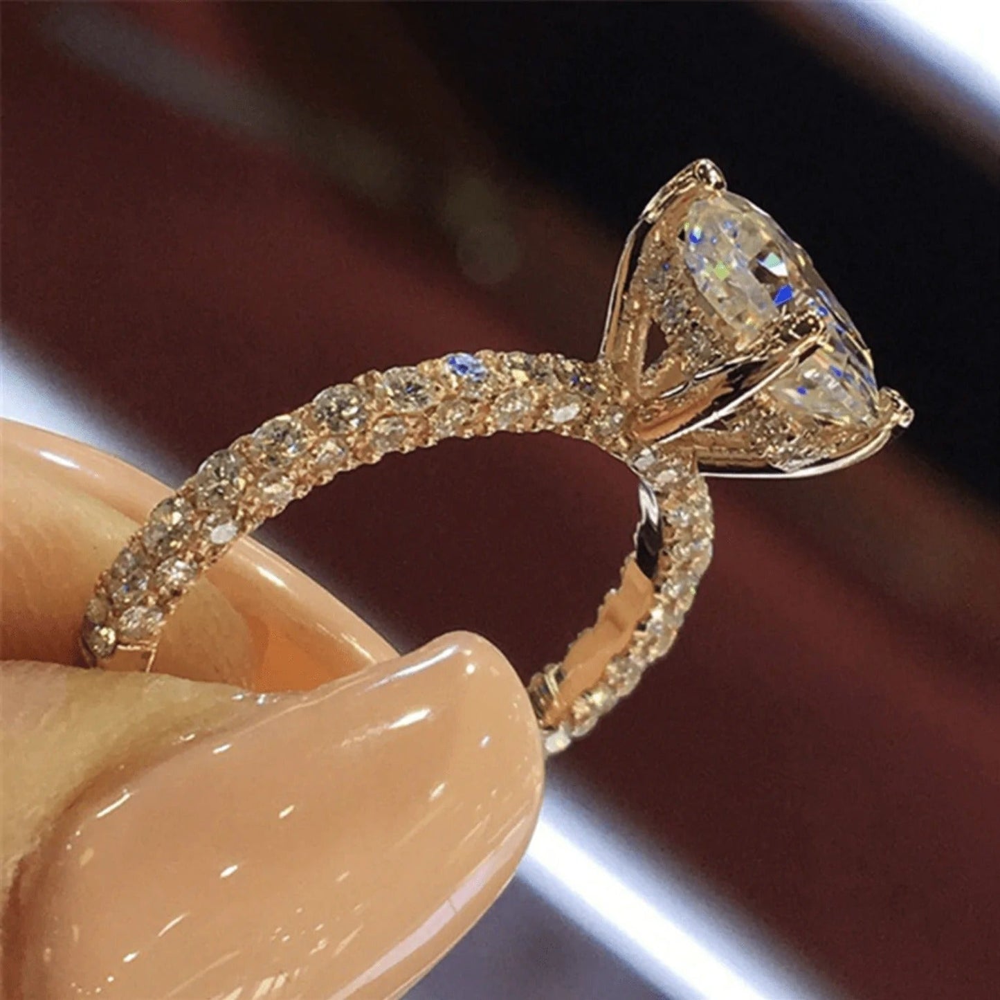 Bague ronde Helena