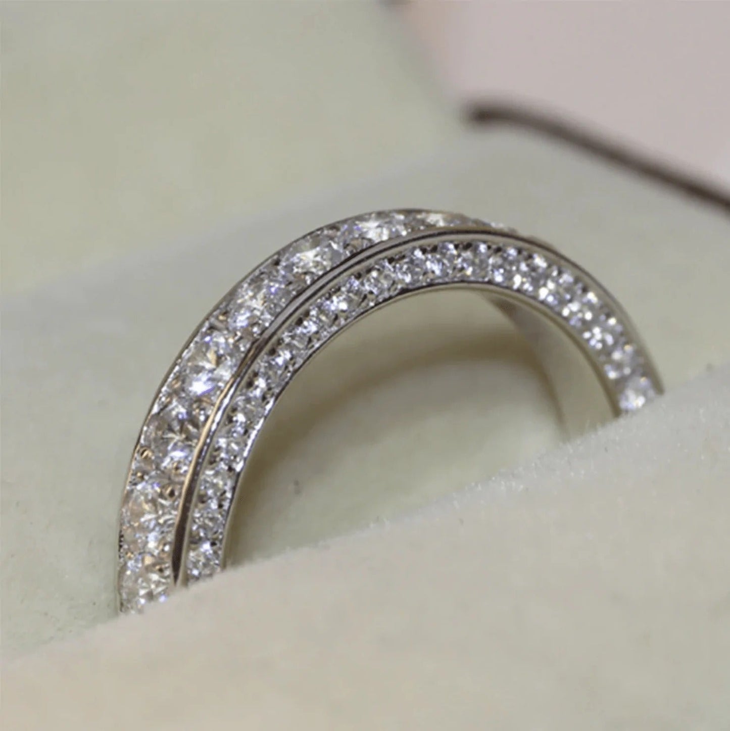 Bague bande Acacia