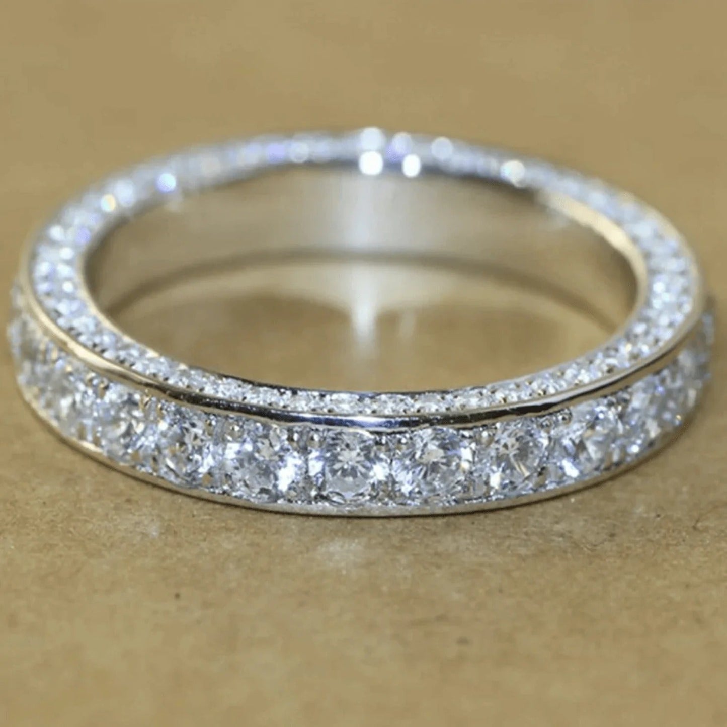 Bague bande Acacia