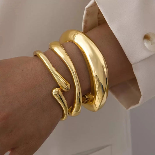 Bracelet bohème chic enveloppant triple