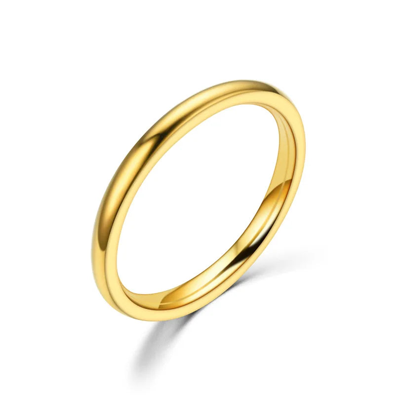 Bague simple fil minimaliste