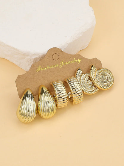 Ensemble de boucles d'oreilles brise marine
