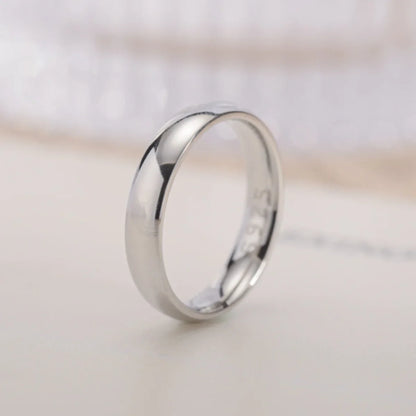 Bague classique de couple en or