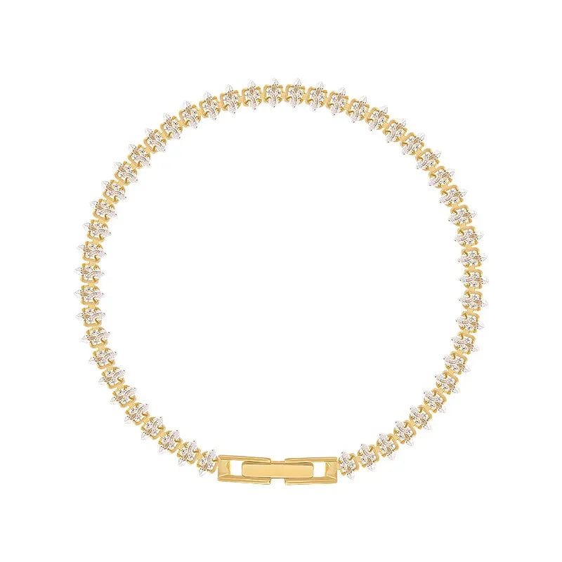 Bracelet impérial cristal type tennis