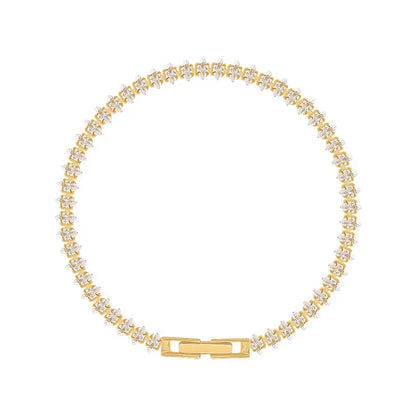 Bracelet impérial cristal type tennis