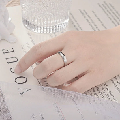 Bague classique de couple en or