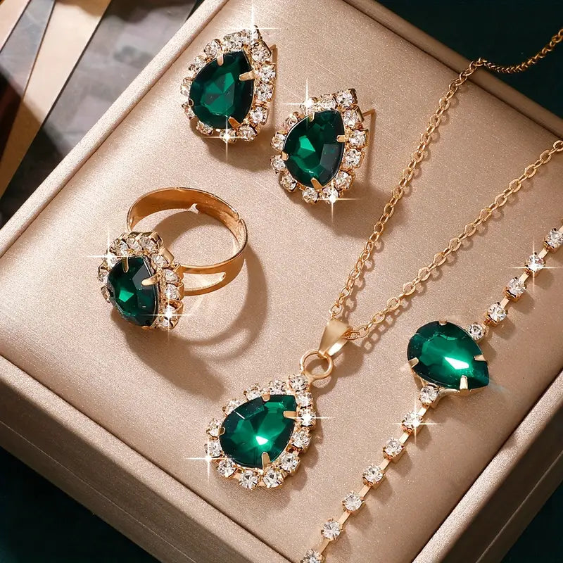 Ensemble de Bijoux Elisandre Vermont | Or