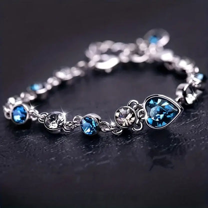 Bracelet Ocean Heart Glow | Or Blanc