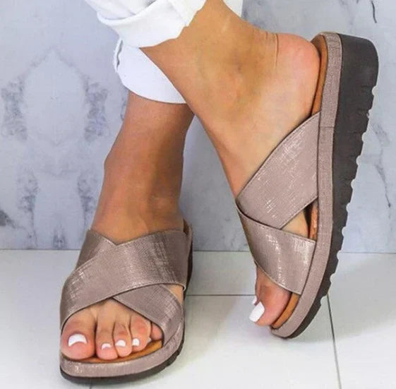 Noe – Sandales confortables pour usage quotidien et style décontracté pour femme