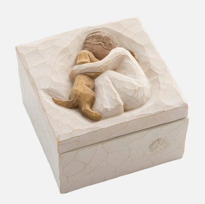 Coffret à Bijoux et Souvenirs Artisanal – Rangement Sincère pour Objets de Souvenir et Trésors