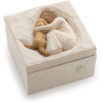 Coffret à Bijoux et Souvenirs Artisanal – Rangement Sincère pour Objets de Souvenir et Trésors