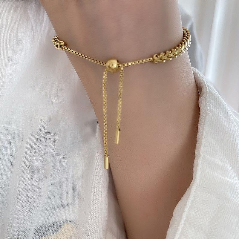Bracelet Forteresse Dorée
