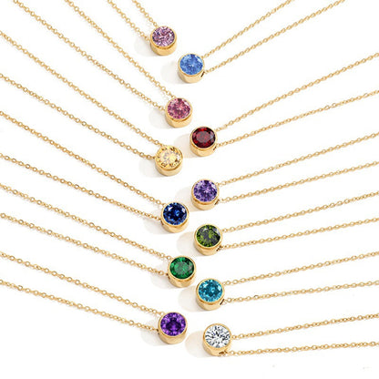 Collier pierre de naissance Lyra