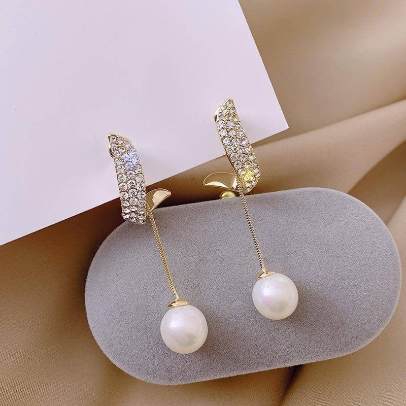 Boucles d'oreilles perles Alessandra